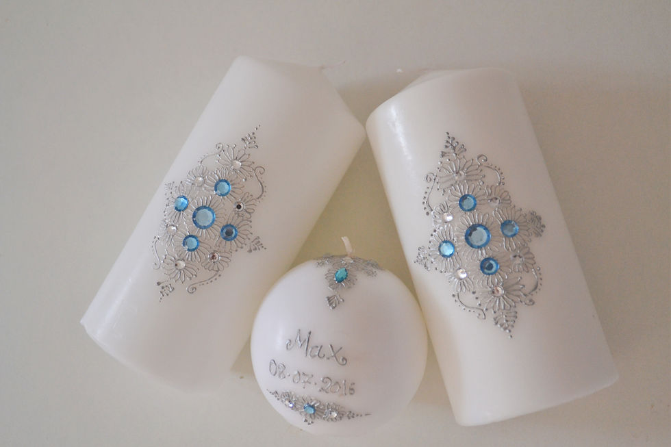Babyboy candles