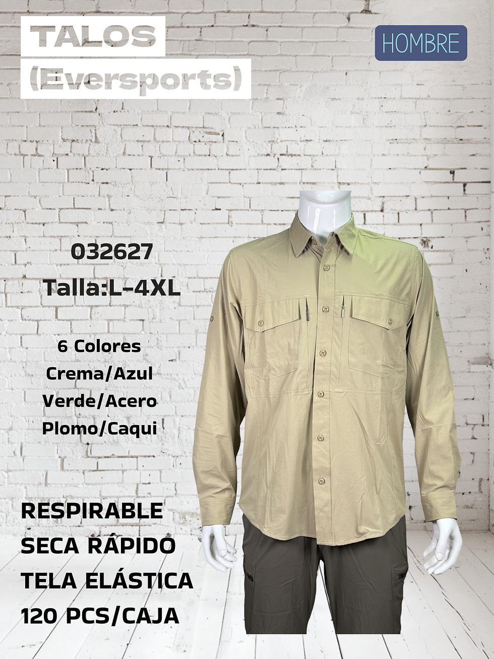 Miniatura: Camisa Hombre #032627