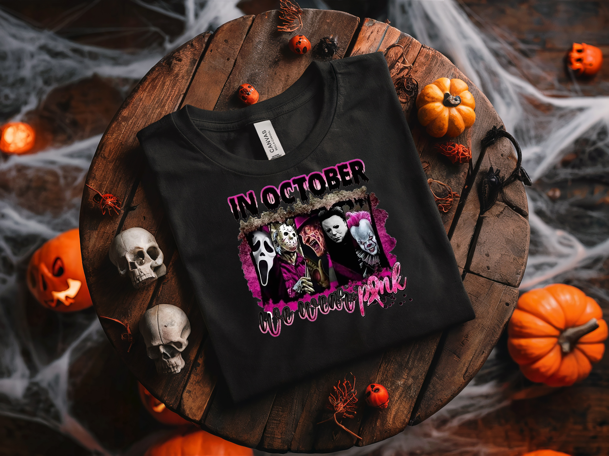 In October Boys of Horror Wear Pink
