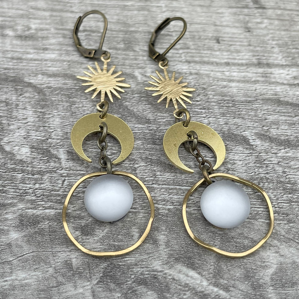 Thumbnail: Sun and Moon Earrings