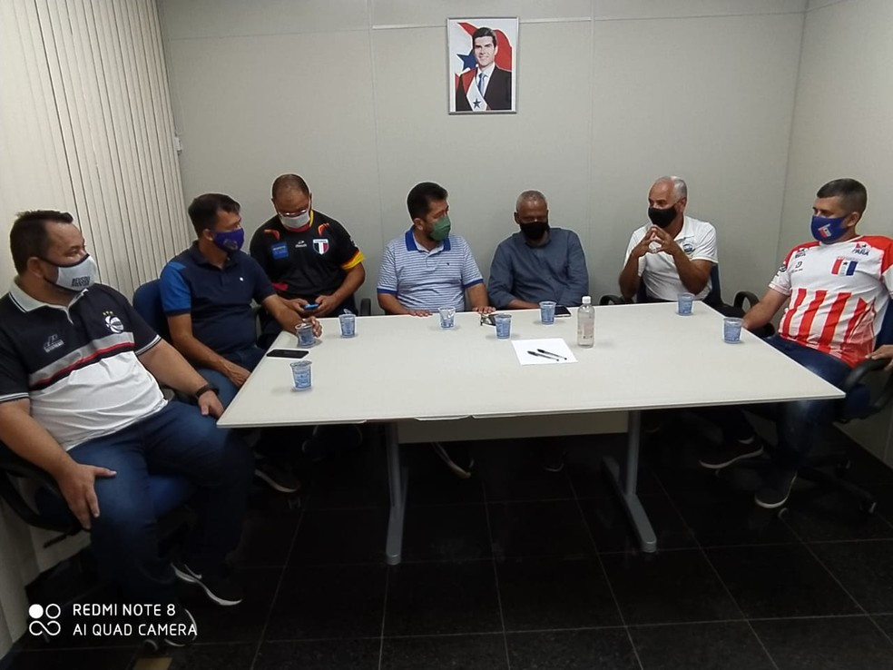 Crédito: Gustavo Campos/ge - Coletiva foi realizada nesta terça-feira (1º)