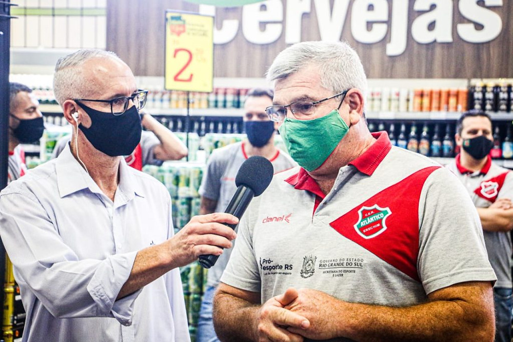 Crédito: Matheus Cerutti - Elton é o supervisor do Atlântico