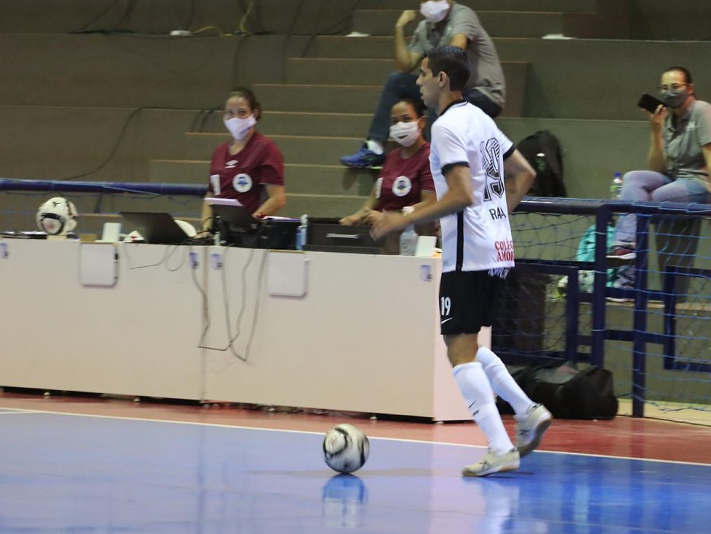 Crédito: Divulgação Real Brasília Futsal - Corinthians assumiu a terceira colocação do grupo A