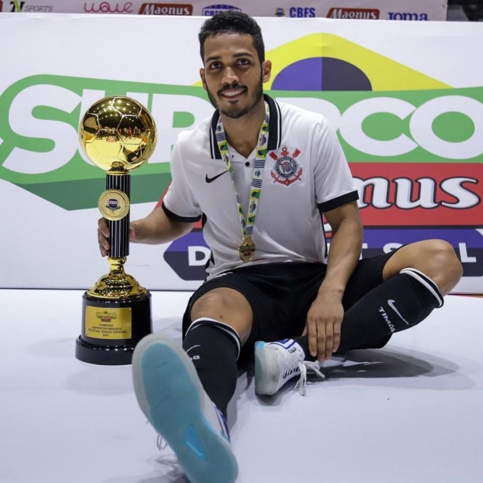Crédito: Reprodução - Título da Supercopa é o primeiro de Tatinho com a camisa do Timão