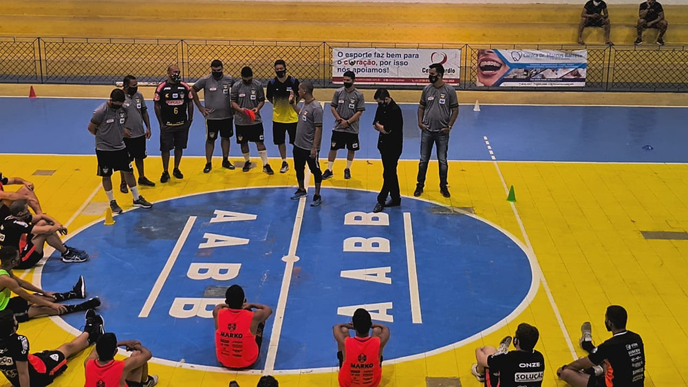 Crédito: Alberto Adalberto - Equipe se prepara para a Copa do Brasil Sicredi