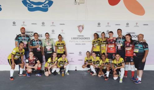 Crédito: Arquivo Pessoal = Cianorte Futsal são as atuais campeãs da Libertadores