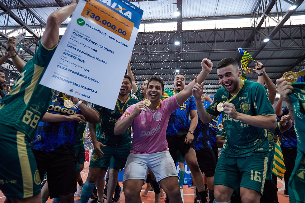 Foto: Lucas Auditore - Atlético Piauiense é o atual campeão do Campeonato Brasileiro de Futsal