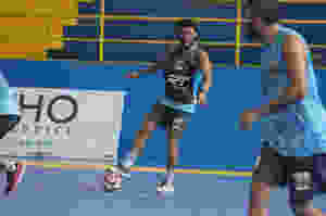 Crédito: Breno Domingues - Fabrício em treino do São José na pré-temporada