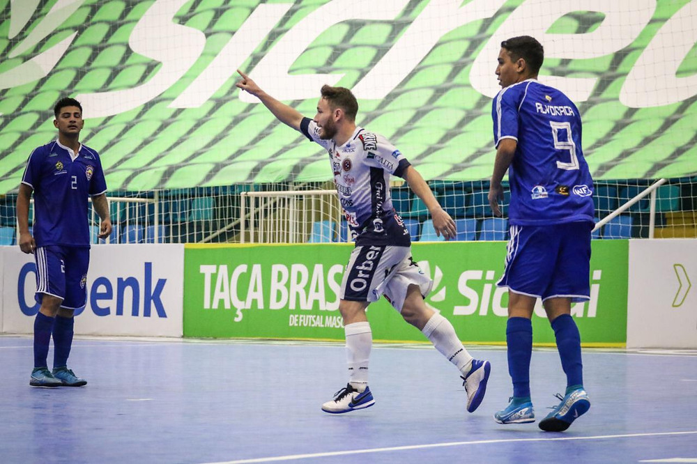 Crédito: Leonardo Hubbe - Joaçaba vence sua primeira partida na Taça Brasil Sicredi