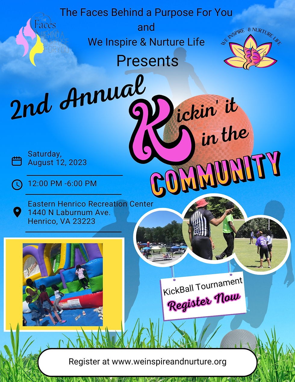 2nd Annual Kickin' it in the Community Flyer