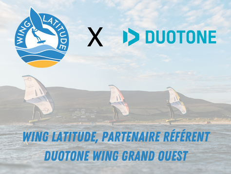 Venez tester du matériel de wing foil Duotone 2025 grâce à Wing Latitude !