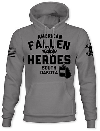 SOUTH DAKOTA FALLEN HEROES LIGHT HOODIE