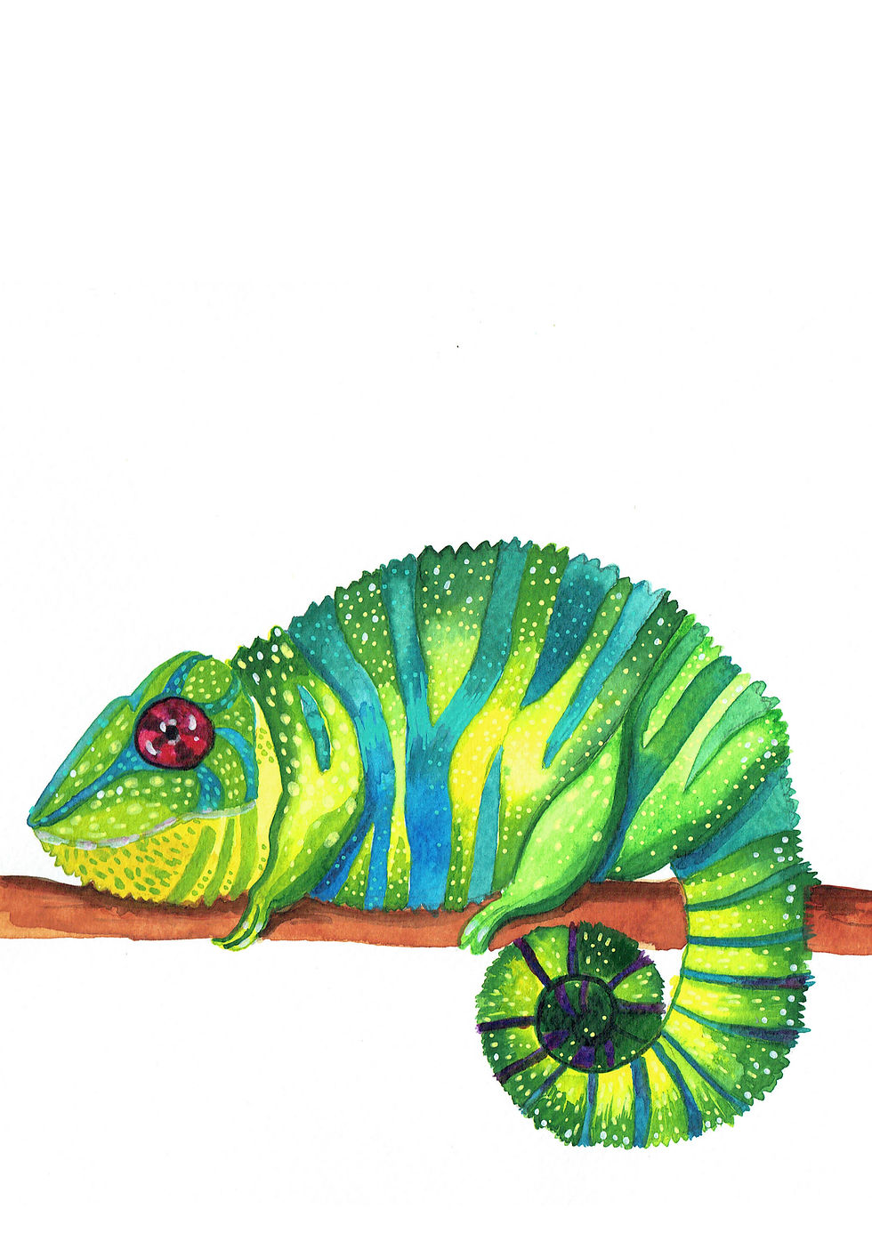 Chameleon Fine Art Print