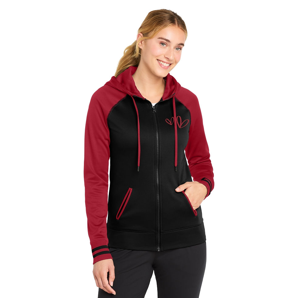 Let All That You Do Be Done in Love Women's Varsity Fleece Jacket