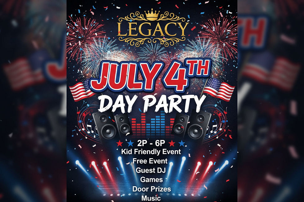 4th of July Day Red, White & Blue Party