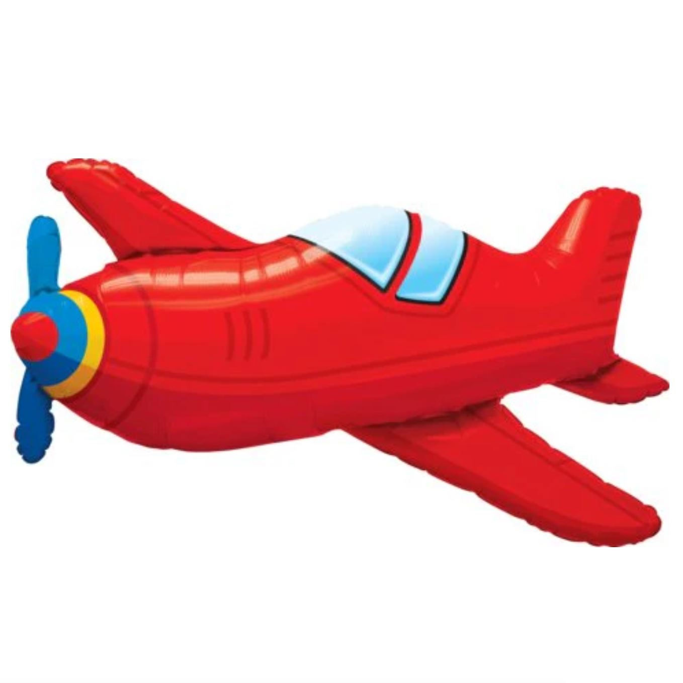 Vintage Airplane Foil Balloon