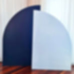 Sail Backdrop - Navy & Light Blue