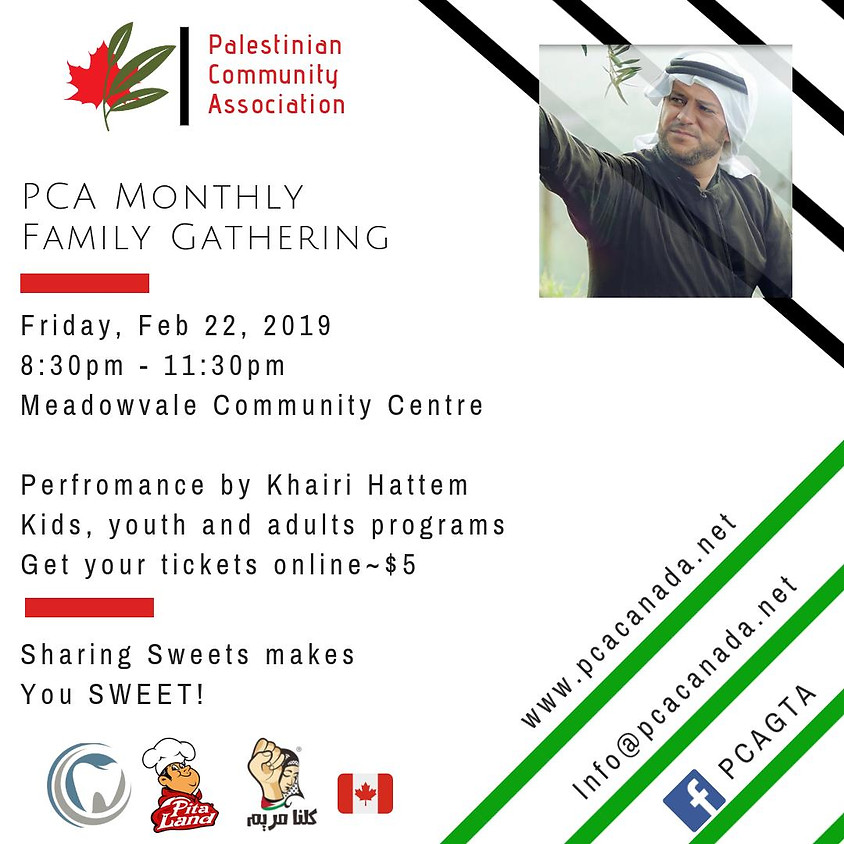 Family Monthly Gathering, Feb - Mississauga