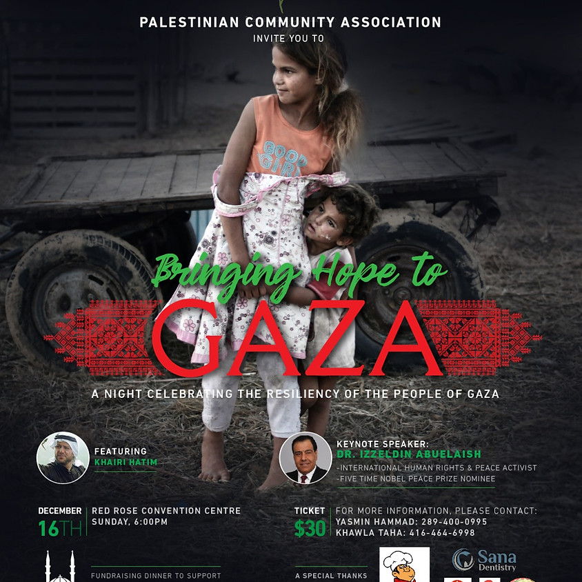 Bringing hope to Gaza!