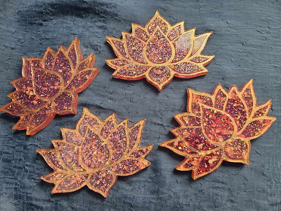 Sous-verres: Lotus