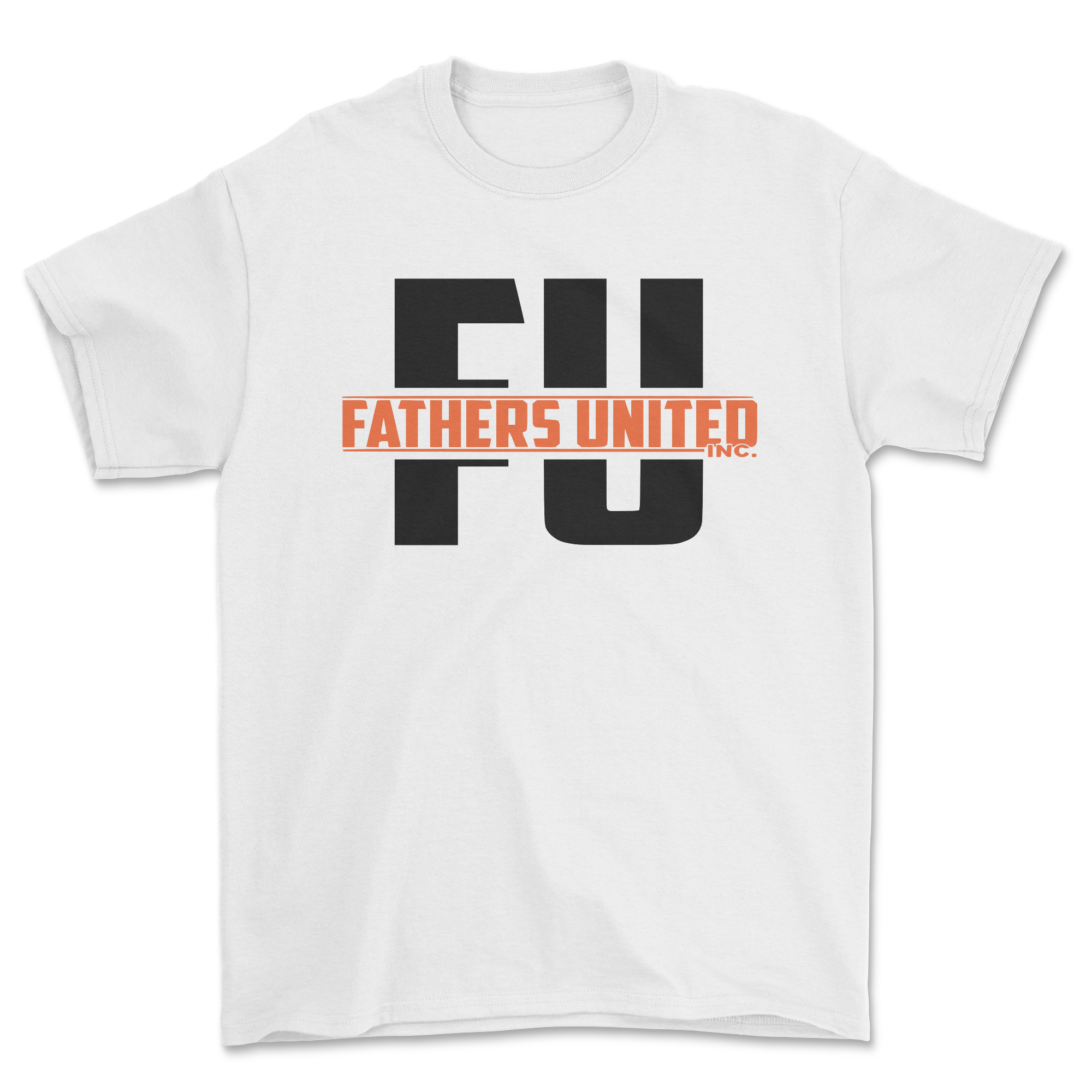FU Split Monogram Black & Orange