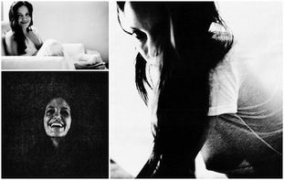 Xinhua breaking news: "Check out these sexy black and white photos of Angelina Jolie"