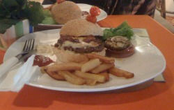 Burgers and Waffles...Oh my!