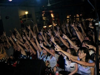 Pic. of the week... a sea of metal; Miserable Faith @ Nuts