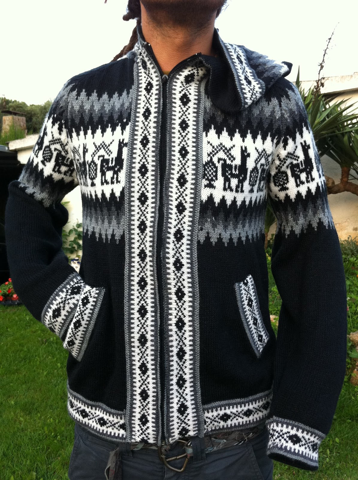 JERSEY MAN ABIERTO DARK - WHITE