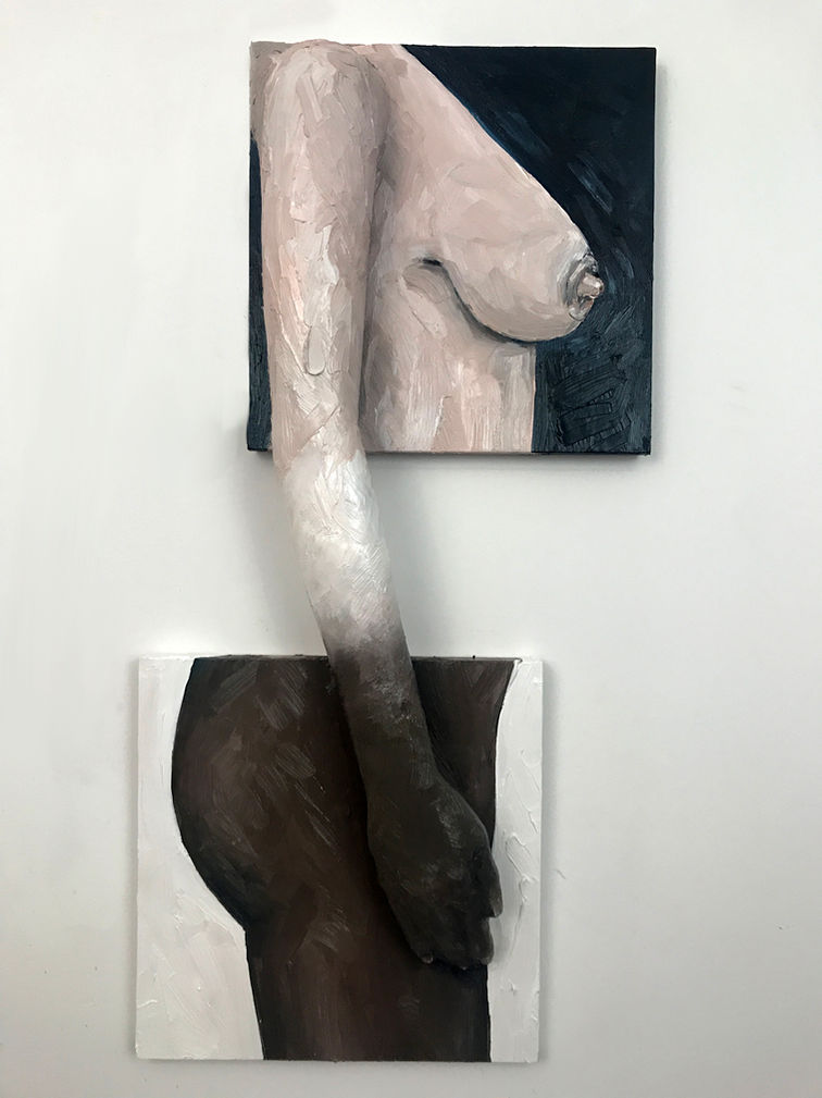 ME 2
2020 mixed media on wood panels.
31 x 15.5 x 3 inches
* For Close-ups & Detail Views visit the "Videos of Artworks" Tab