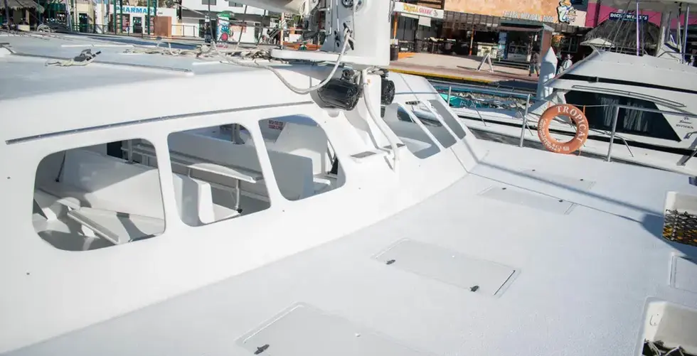 Sailing catamaran cabo