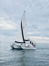 Sailing Catamaran in Cabo