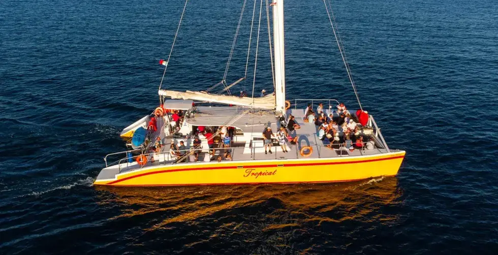 Sailing catamaran cabo