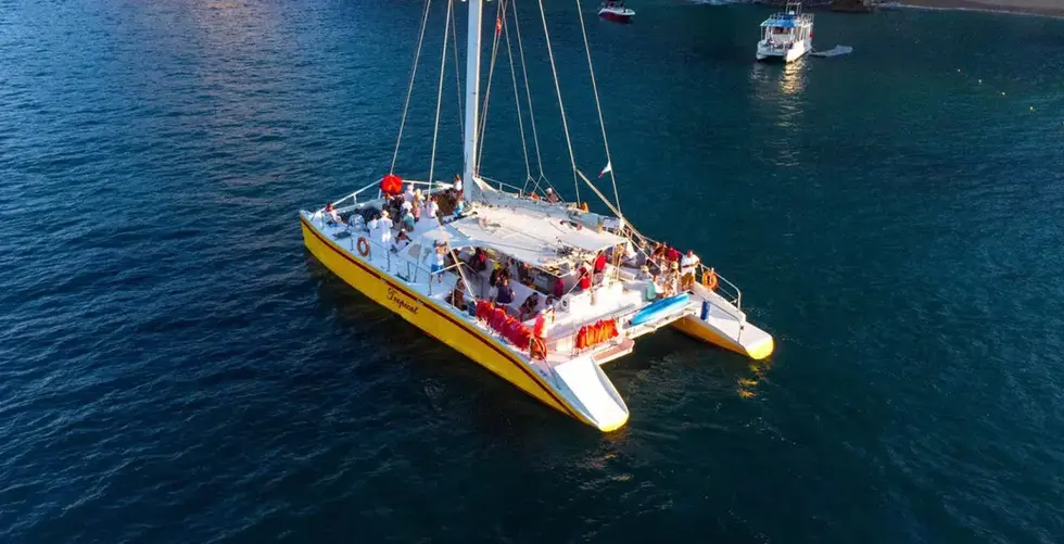 Sailing catamaran cabo