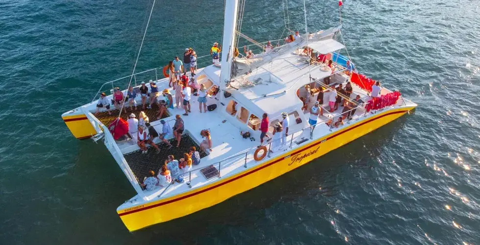 Sailing catamaran cabo