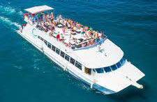 Huge 85 foot double deck catamaran