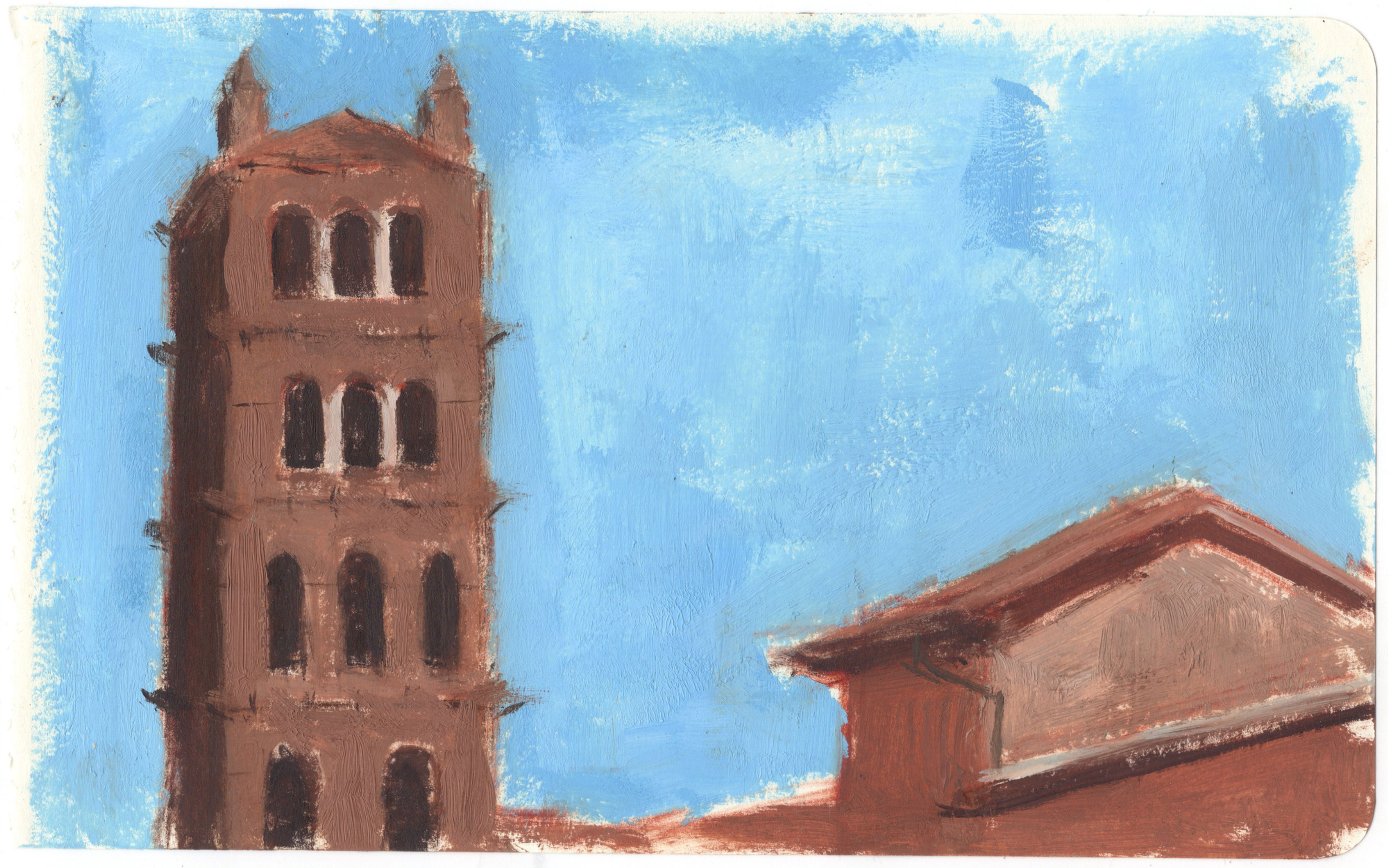 Rome Oil Sketch #6