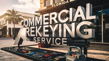 What to Expect from our Commercial Rekeying Service in Boynton Beach by The Original Locksmith