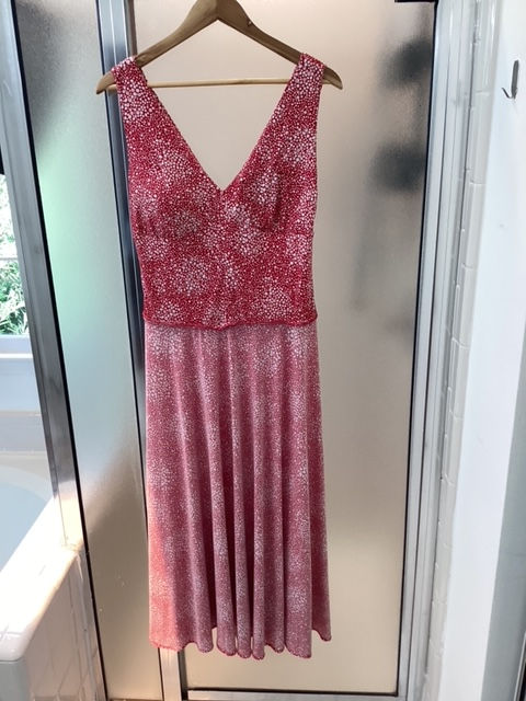 Thumbnail: Scarlett Long Red Dress - Size 10