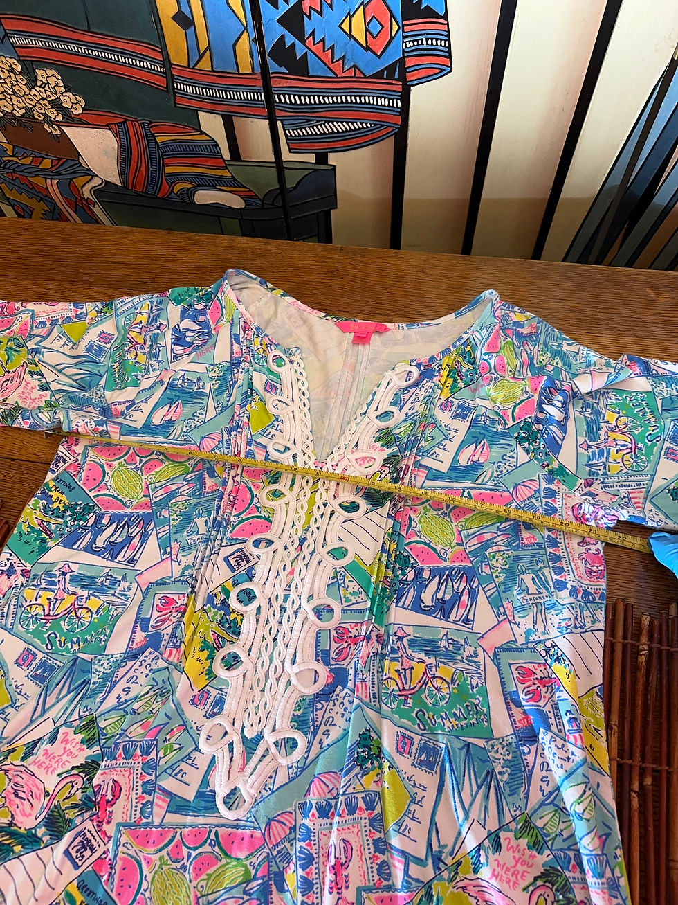Thumbnail: Lilly Pulitzer Palm Beach Maxi Dress - Size XL