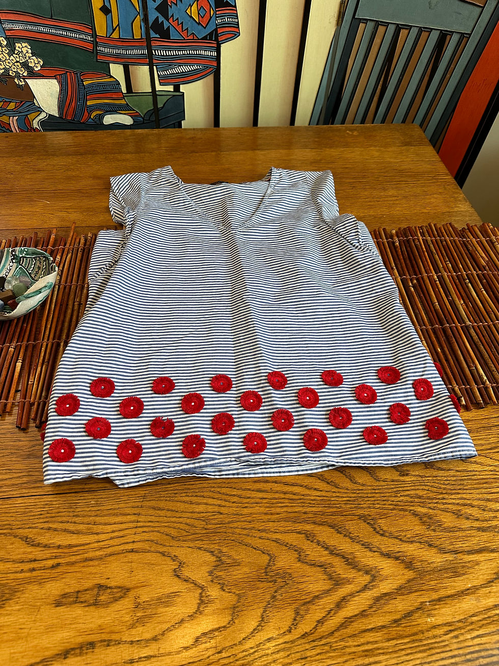 Thumbnail: Tommy Hilfiger Two Piece Pin Stripe Skirtset - *Size L/XL
