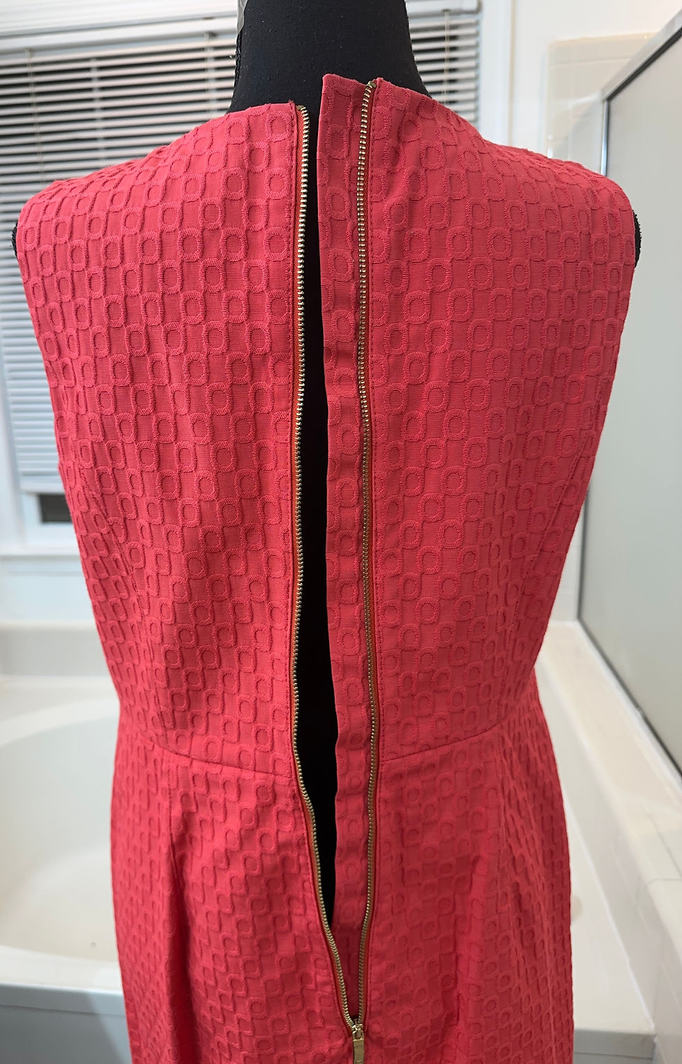 Thumbnail: Liz Claiborne Red Dress - Size 8