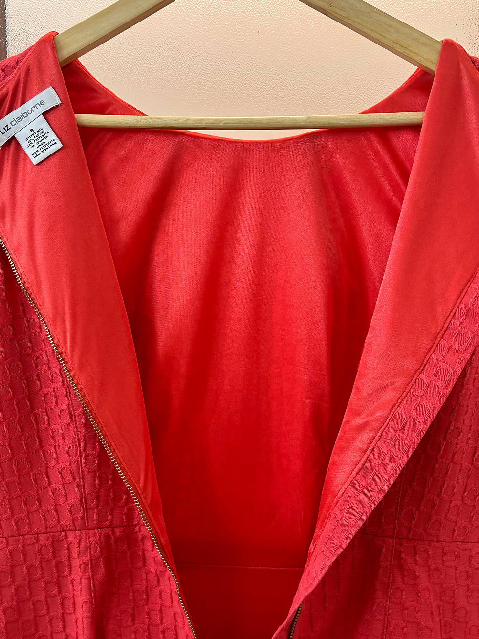 Thumbnail: Liz Claiborne Red Dress - Size 8