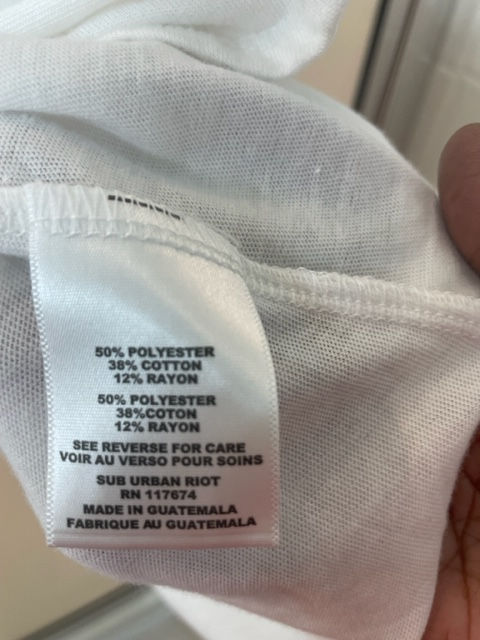 Thumbnail: Sub-Urban RIOT White Tank Top - Size L