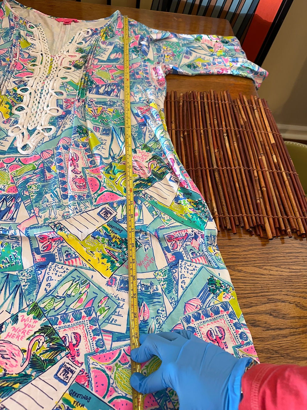 Thumbnail: Lilly Pulitzer Palm Beach Maxi Dress - Size XL