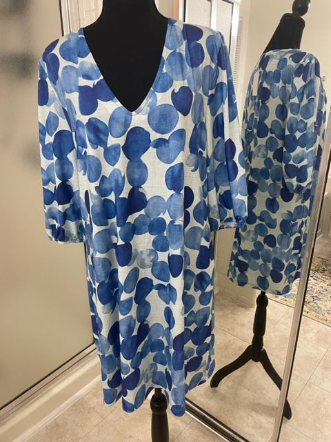 Nwt Exclusive Short Blue Dress - Size XL