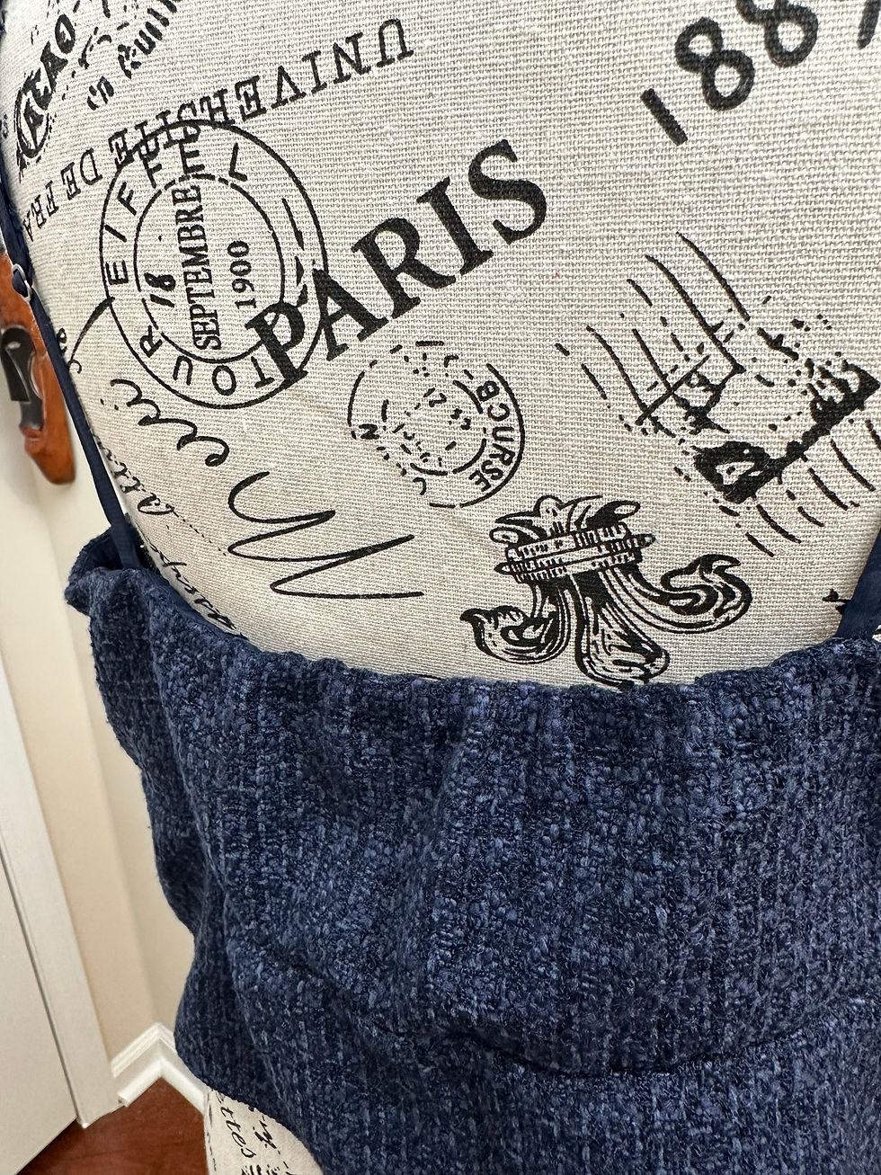 Thumbnail: Abercrombie & Fitch Tweed Top - Size L