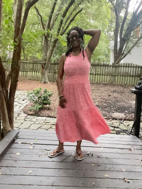 Thumbnail: Lou & Grey for Loft Brick Red Sundress - Size L