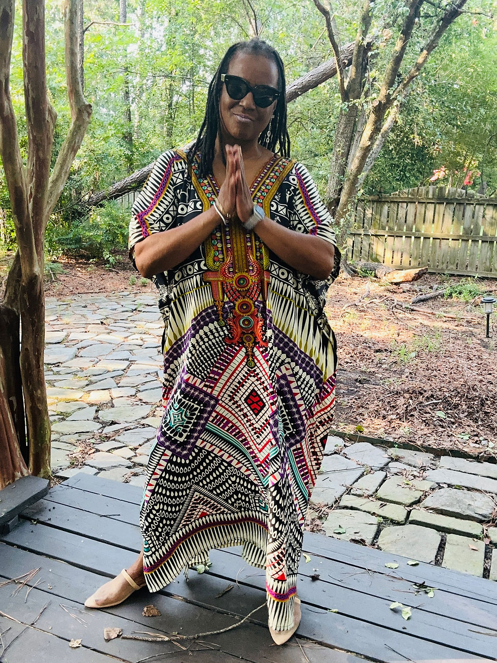 Thumbnail: Winlar World Bazaar Caftan - Size Os