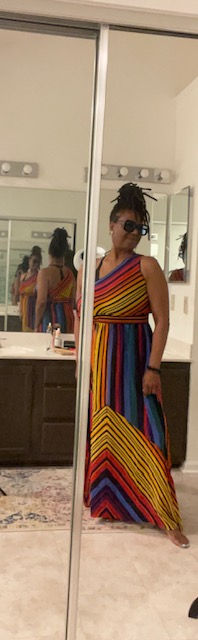 Thumbnail: Spotlight by Warehouse 100% Silk One Shoulder Sundress - Size US 8 UK 12